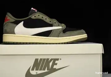 Hyperoad Jordan Air Travis Scott OLIVE OG BLACK x Low 1 0703